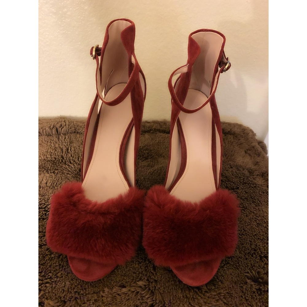 Real fur Heels